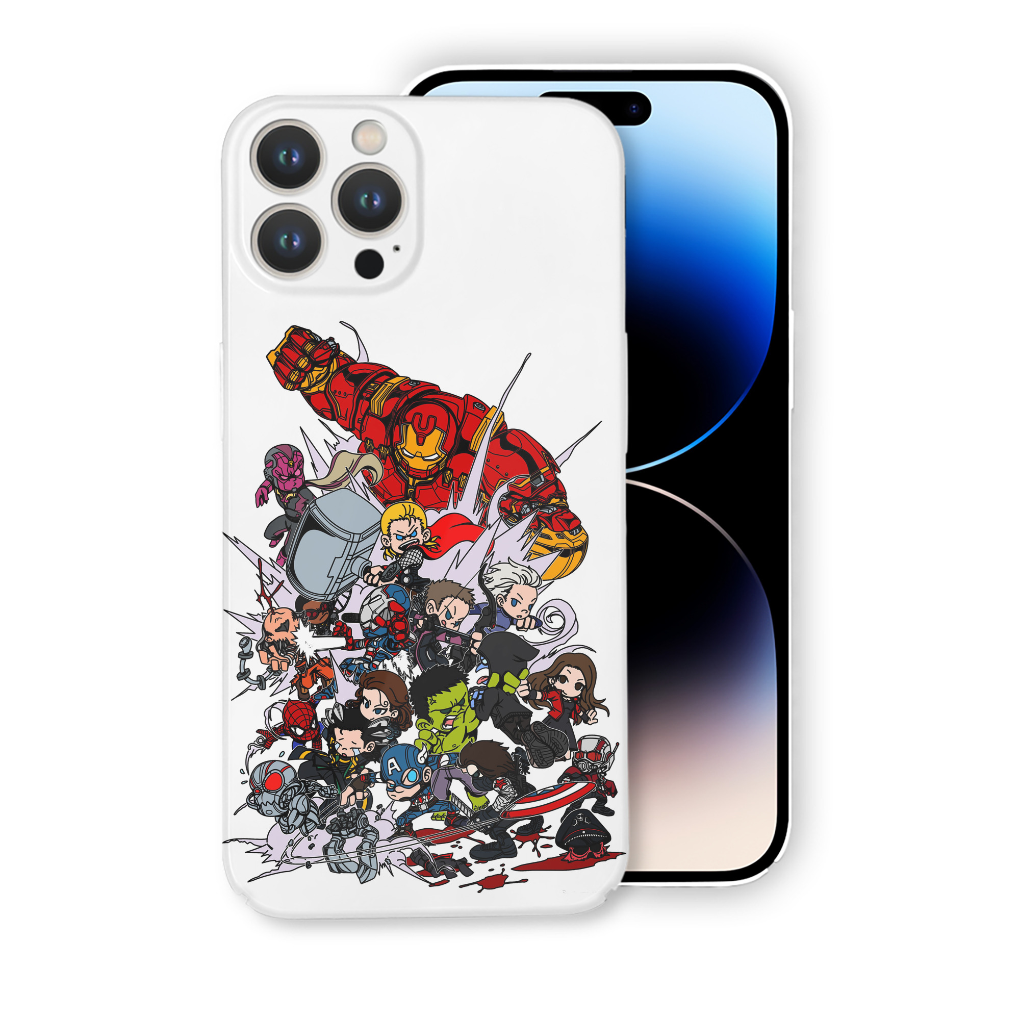 （画像用） アベンジャーズ The Avengers 【iPhone 14シリーズ対応】ハードケース